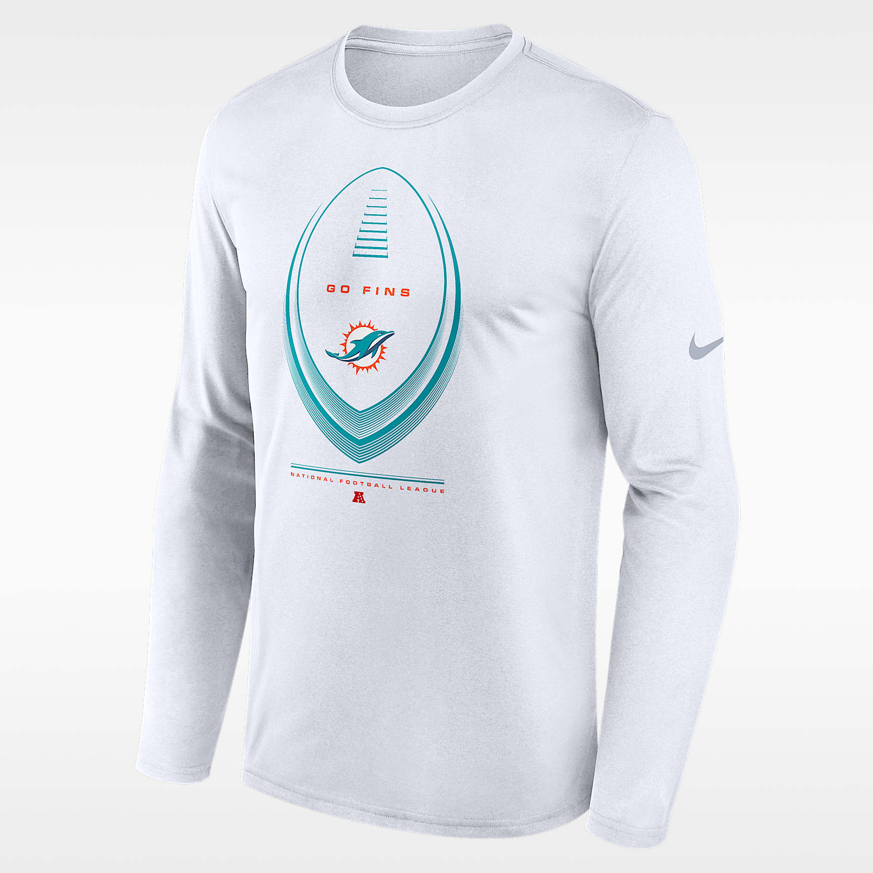 Miami Dolphins Legend Icon Men's Nike Dri-FIT NFL Long-Sleeve T